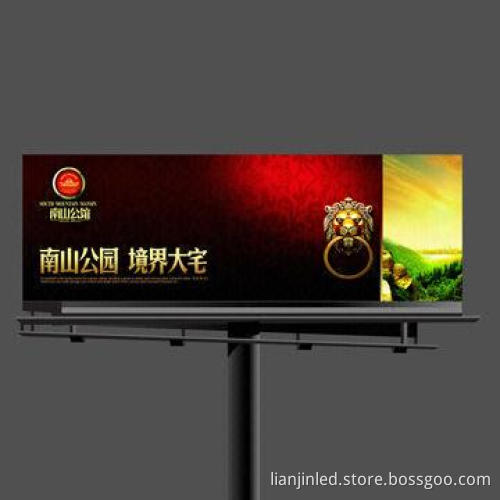 LED Billboard for Dynamic Videos, Animations and Motions, with 6,000 Nits Brightness